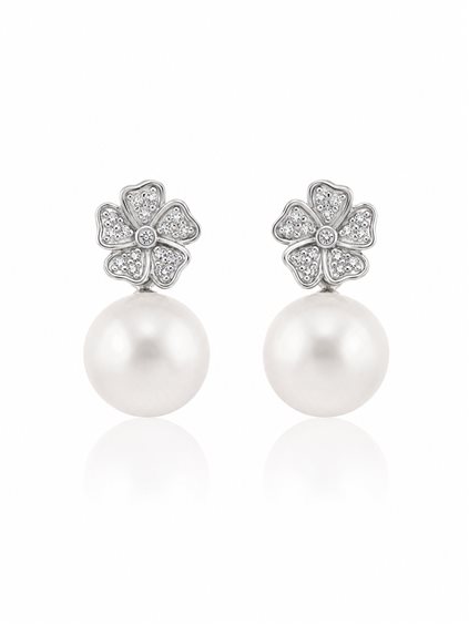 Orecchini Ultima Edizione Donna in Argento Madreperla artificiale in bioresina OAO7690-8 - OAO7690-8